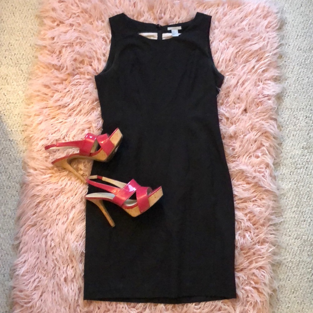 H&M Black Pencil Dress